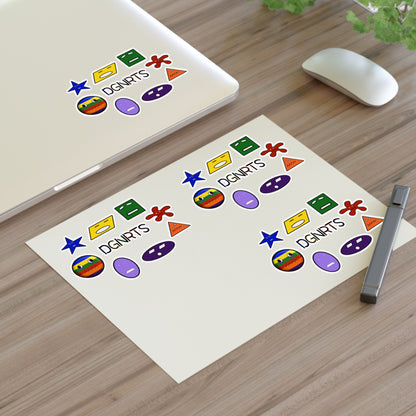 DGNRTS Sticker Sheets